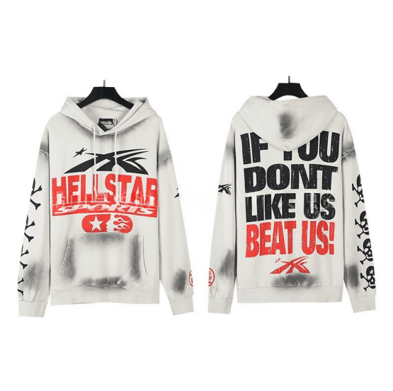 Hellstar Hoodie If You Don't Like Us Beat Us