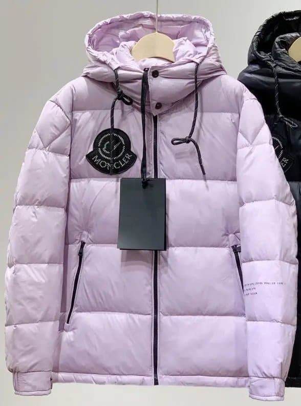 Moncler Corduroy Puffer Jacket KAWS Collaboration — K-1紫色