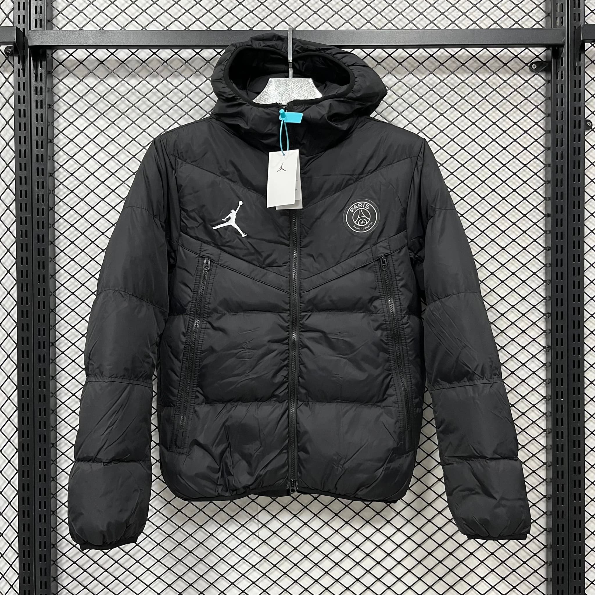 Jordan × Paris Saint-Germain Puffer Jacket PSG Collaboration