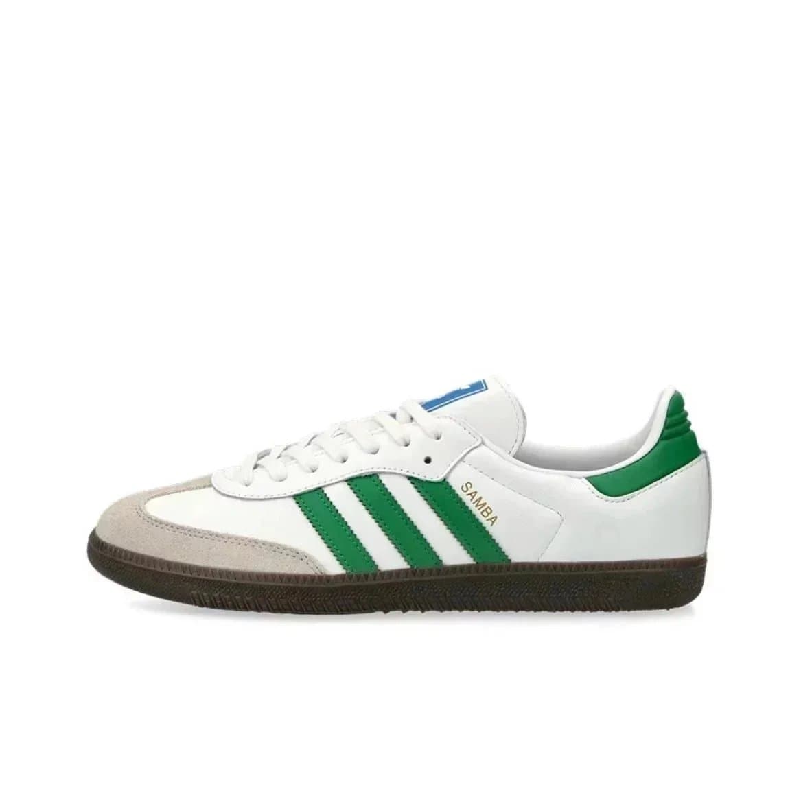 Adidas Samba White/Green — XC版本 · AD桑巴 IG1024白绿