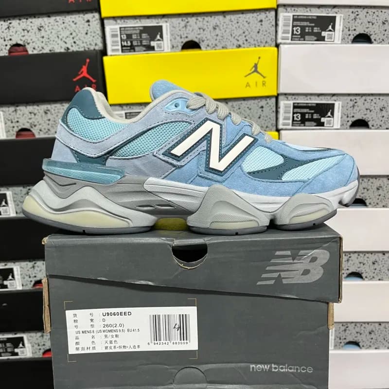 New Balance 9060 Deep Grey — 玉蓝 U9060EED
