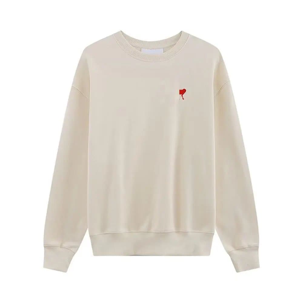 Amiri Crewneck Sweatshirt Red Heart Logo