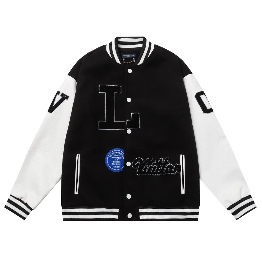 Louis Vuitton × Gallery Dept. Varsity Jacket Embroidered Monogram — 08