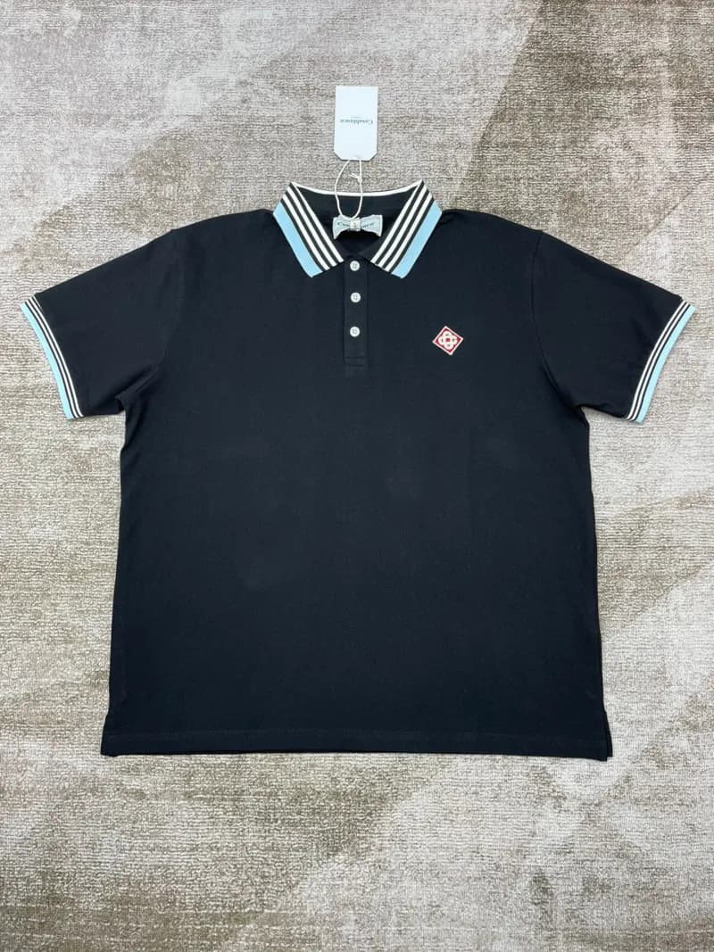 Casablanca Polo Shirt Diamond Logo