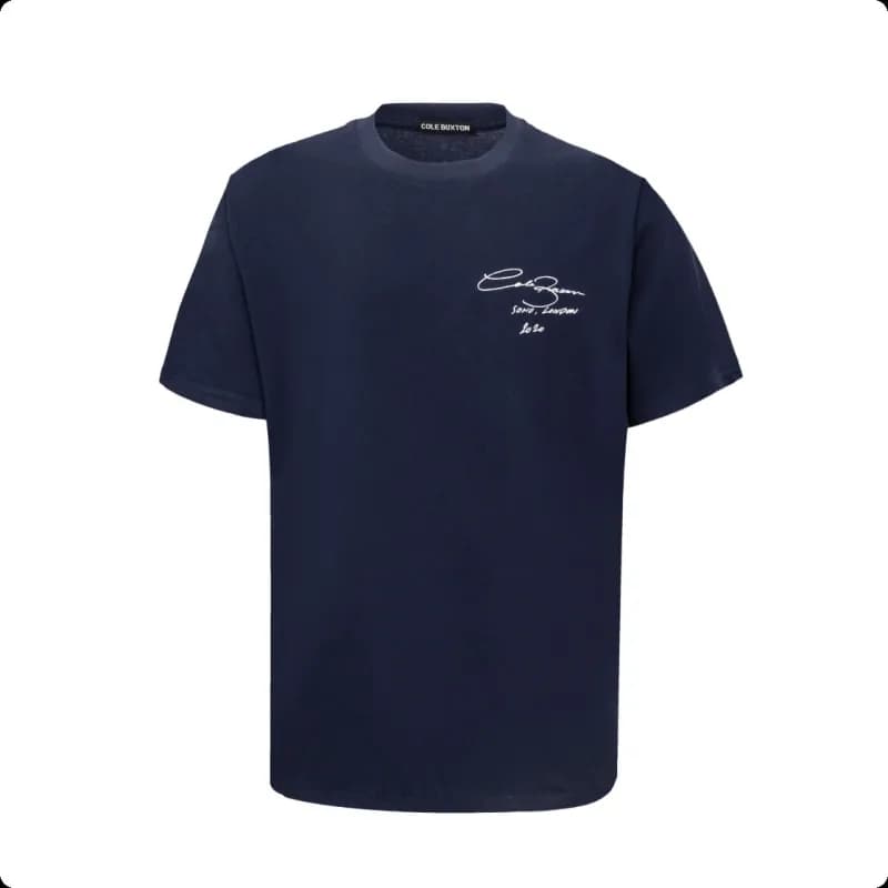 Cole Buxton Logo Tee Athletic Association — C04 navy blue
