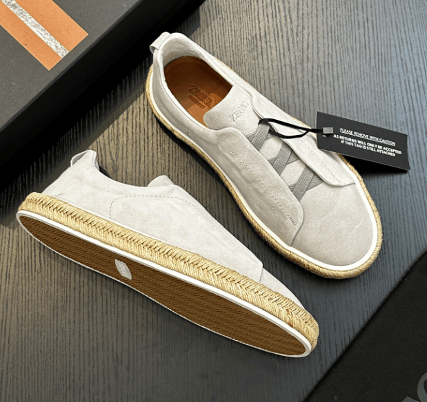 Prada Espresso Sneaker Black Suede — 10