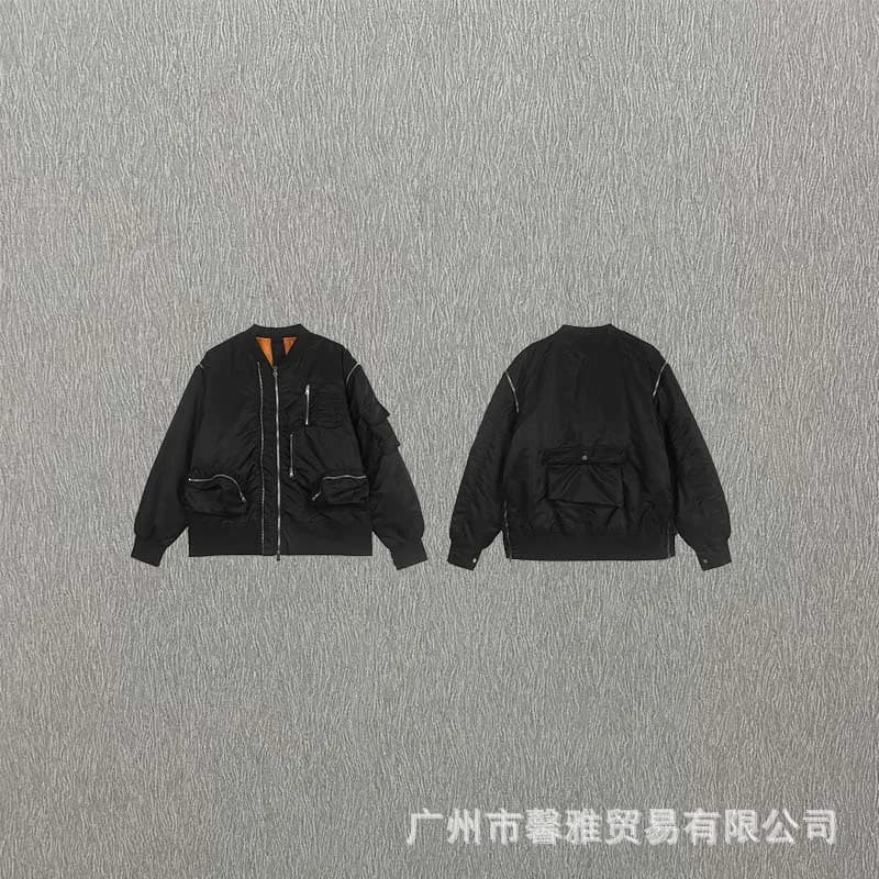 Bomber Jacket Utility Pocket