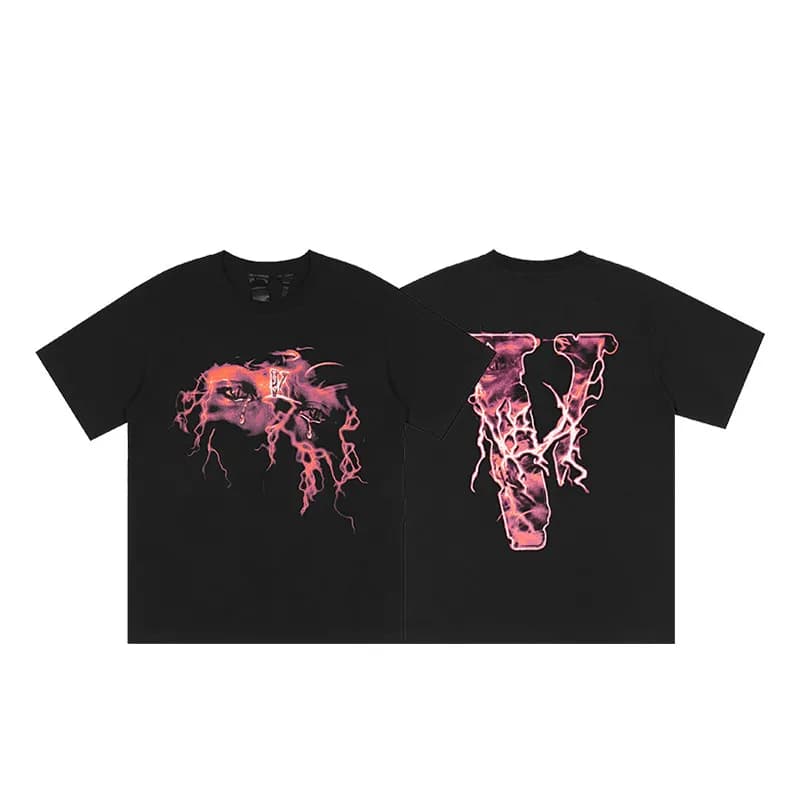 Versace Eagle Graphic Tee Mythical Eagle Print — 桔色 6158黑色--81号