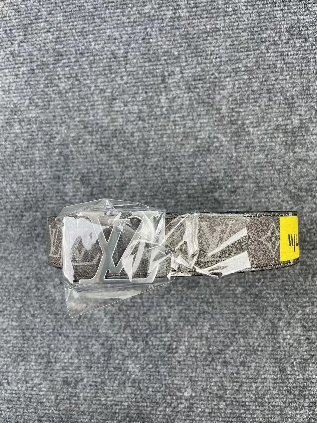 Louis Vuitton LV Monogram Belt Travis Scott Collab