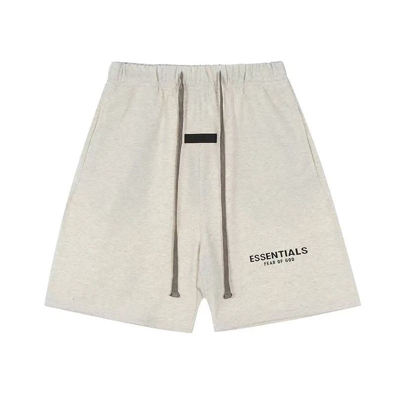 Fear of God Essentials Essentials Set Heather Grey — 2526 短裤 白灰色