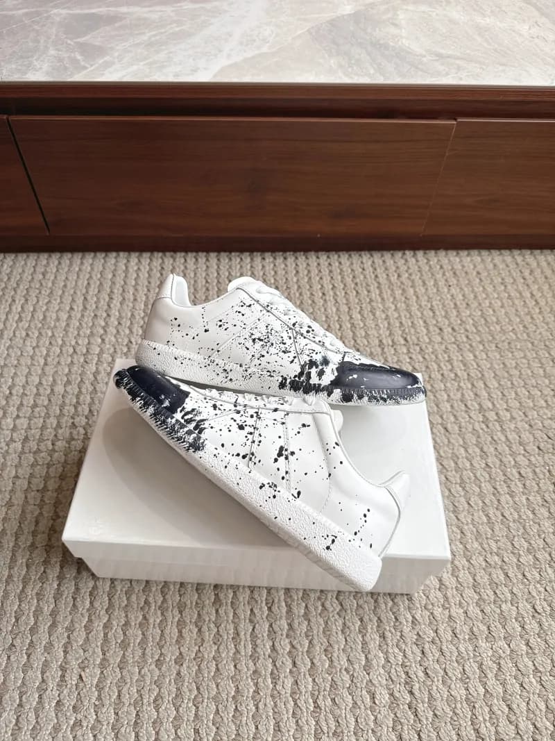 Maison Margiela Future Sneaker Splatter Paint — 全皮泼墨MM6 06