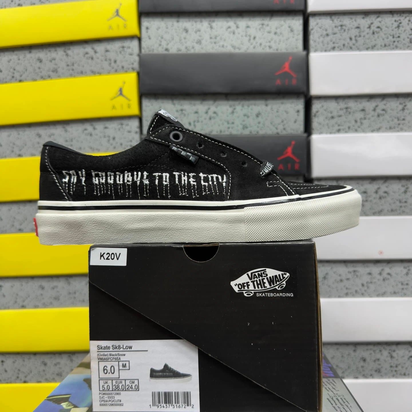Vans × Travis Scott Old Skool Cactus Jack — TOP版 · VN0A5FCF6EA