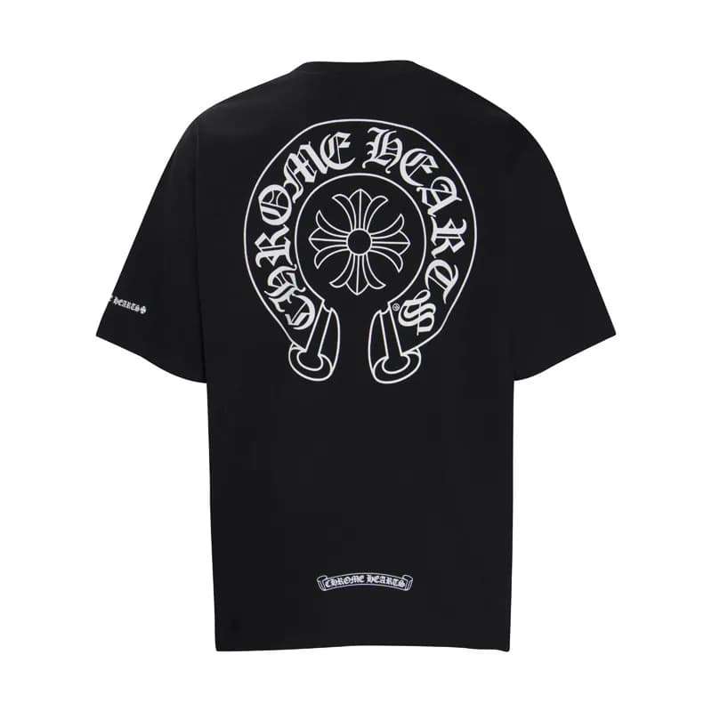 Chrome Hearts Cross Tee Embroidered Cross — 6013黑