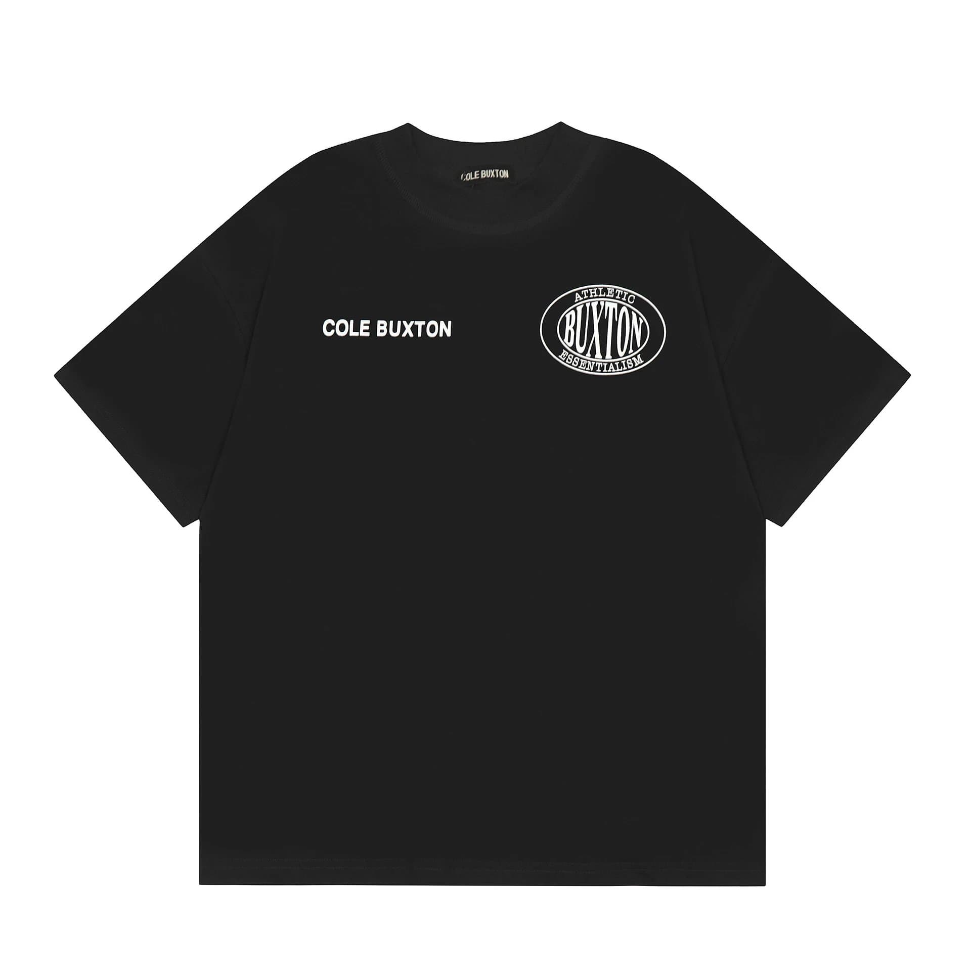 Corteiz Signature Tee White Script Logo — C102黑色