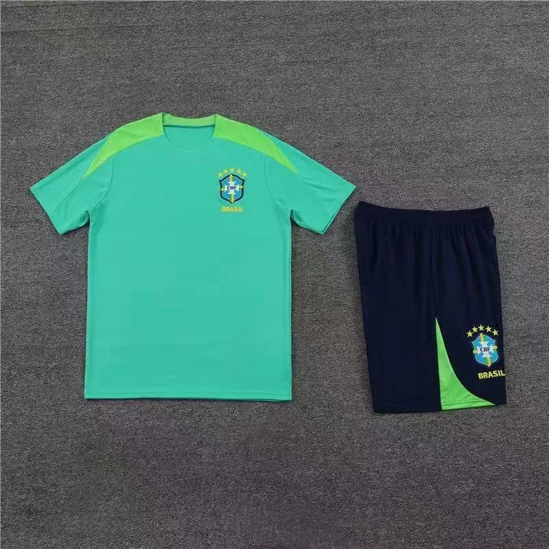 Paris Saint-Germain Training Kit Qatar Airways — 2425巴西绿色