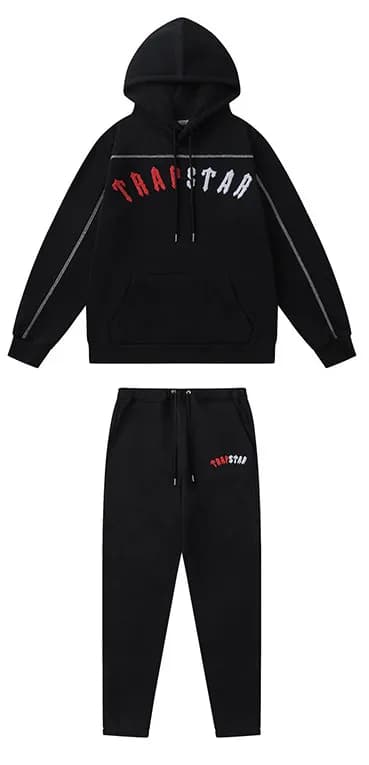 Hoodie and Joggers Set Trapstar Logo