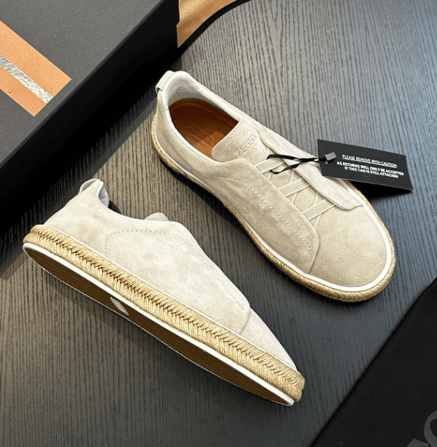 Prada Espresso Sneaker Black Suede — 11