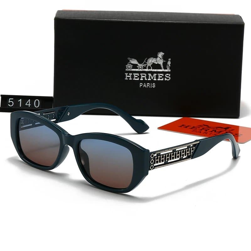 Hermès Square Sunglasses Gradient Lens — 5140-E