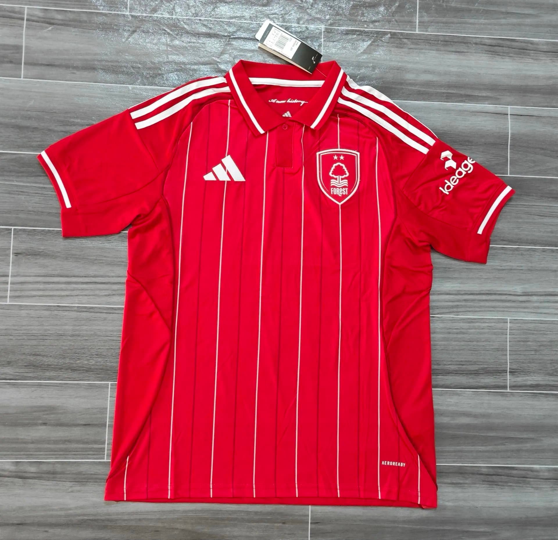 Adidas Polo Shirt Oasis Live '25 — 25-26诺丁汉森林
