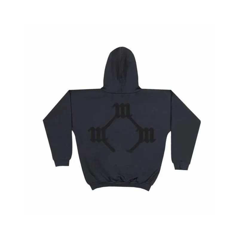 Gap Hooded Sweatshirt Plain — Y73 black black