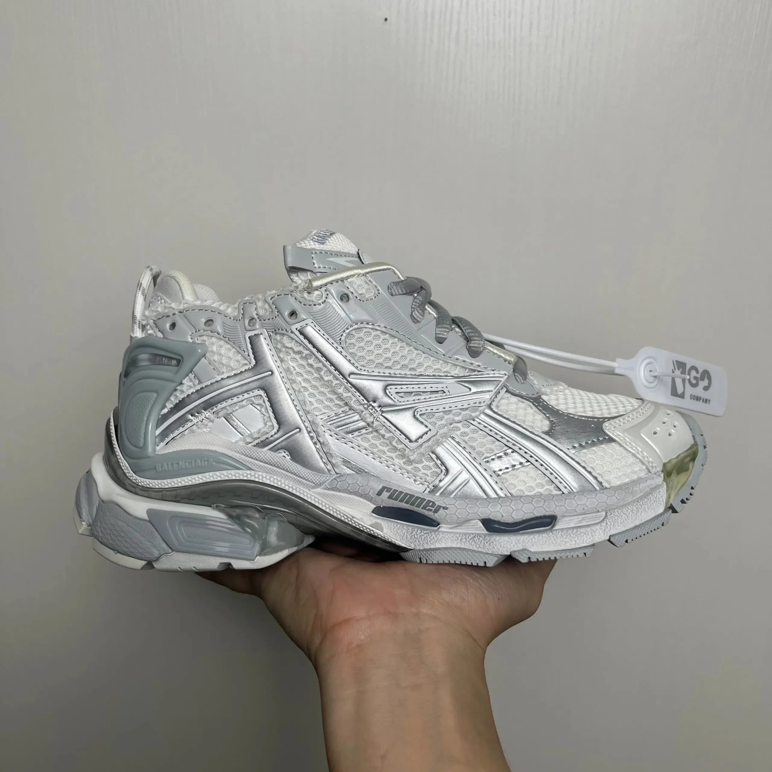 Balenciaga Speed Trainer White Blue — 07
