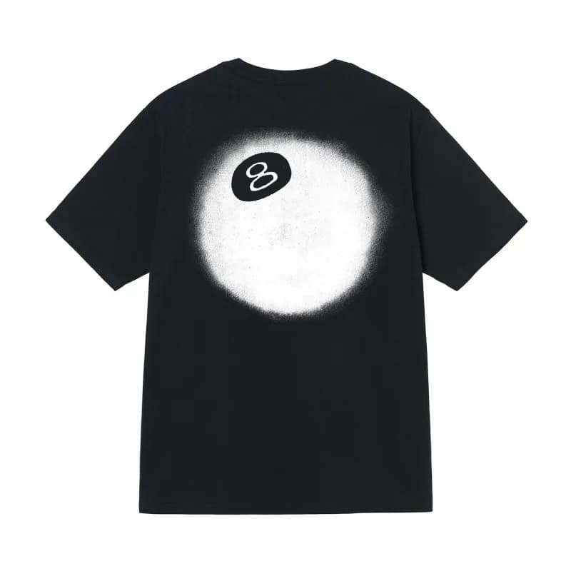 Stüssy T-Shirt Classic Logo — 黑色【渐变】