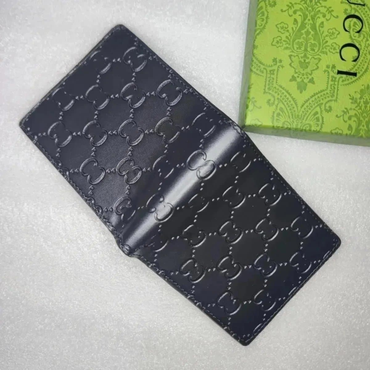 Gucci GG Marmont Wallet Web Stripe — 15*High version
