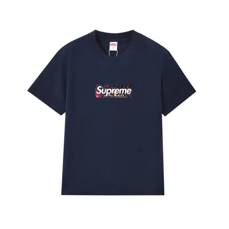 Supreme Box Logo Tee Floral Box Logo