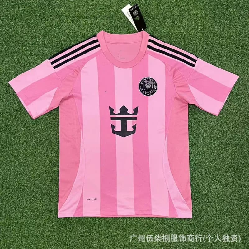 Adidas Home Jersey Pink Stripe