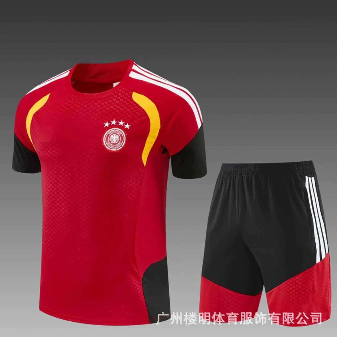Adidas Algeria Home Kit 2023 — 2627短袖德国红色