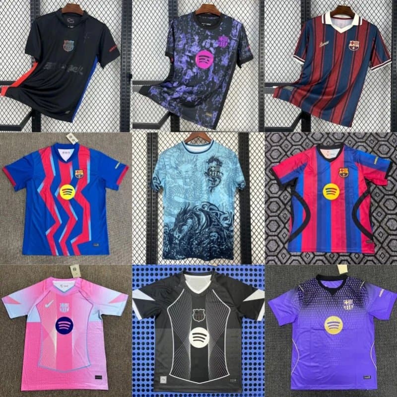 Nike FC Barcelona Jersey Spotify Collaboration