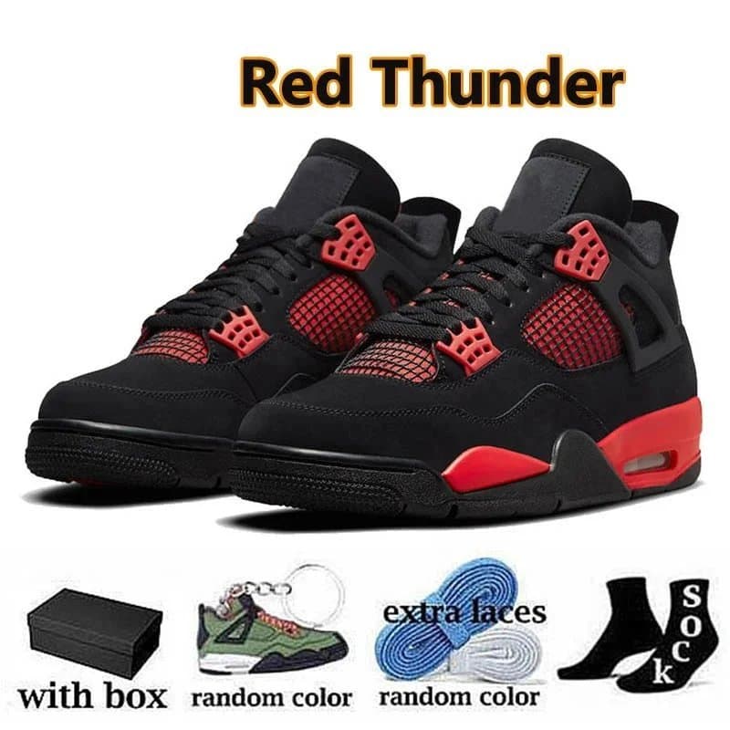 Air Jordan 4 Motorsport — 黑红