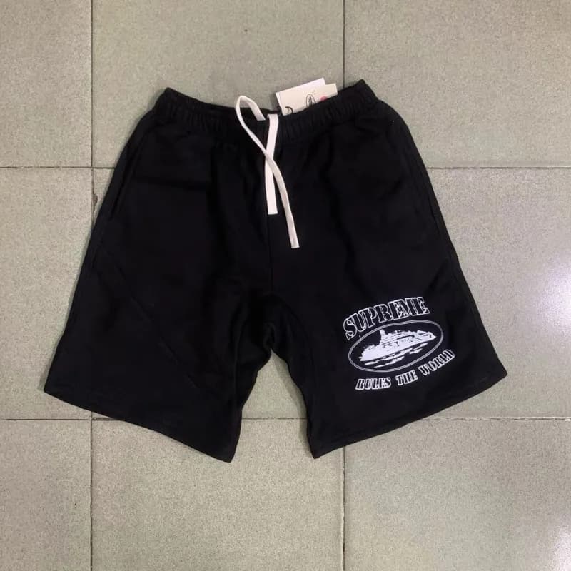 Chrome Hearts Logo Shorts Heather Grey — New sup close crtz shotr【black】