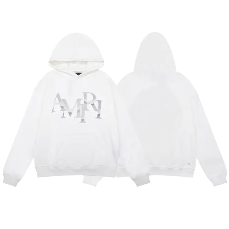 Amiri Hoodie Bone Sleeve — 9237白色