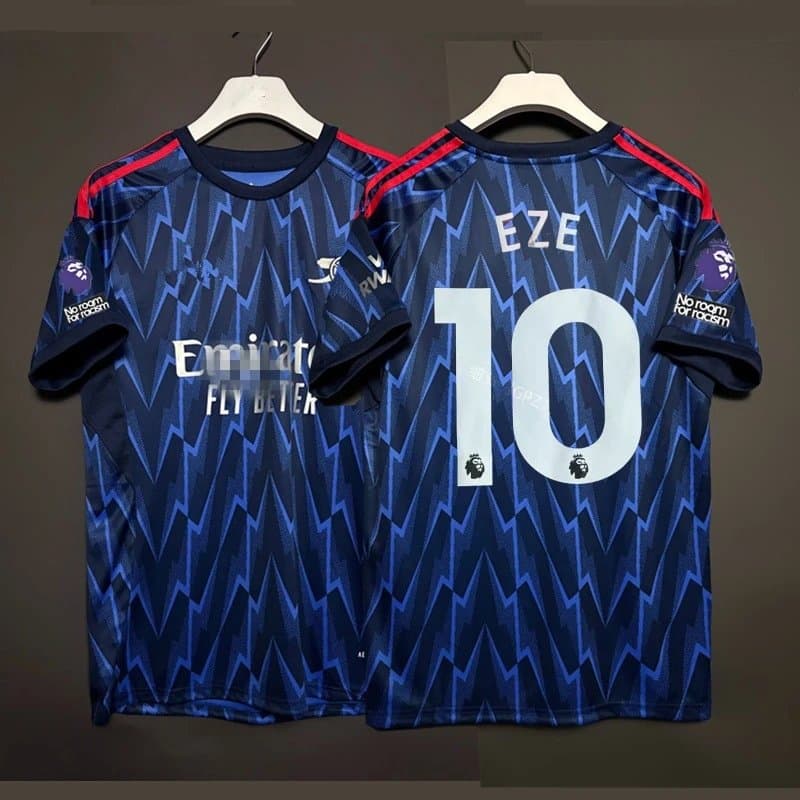 Adidas Real Madrid Home Jersey Mbappé 10 UEFA Foundation — 阿森纳客场+印10号+臂章