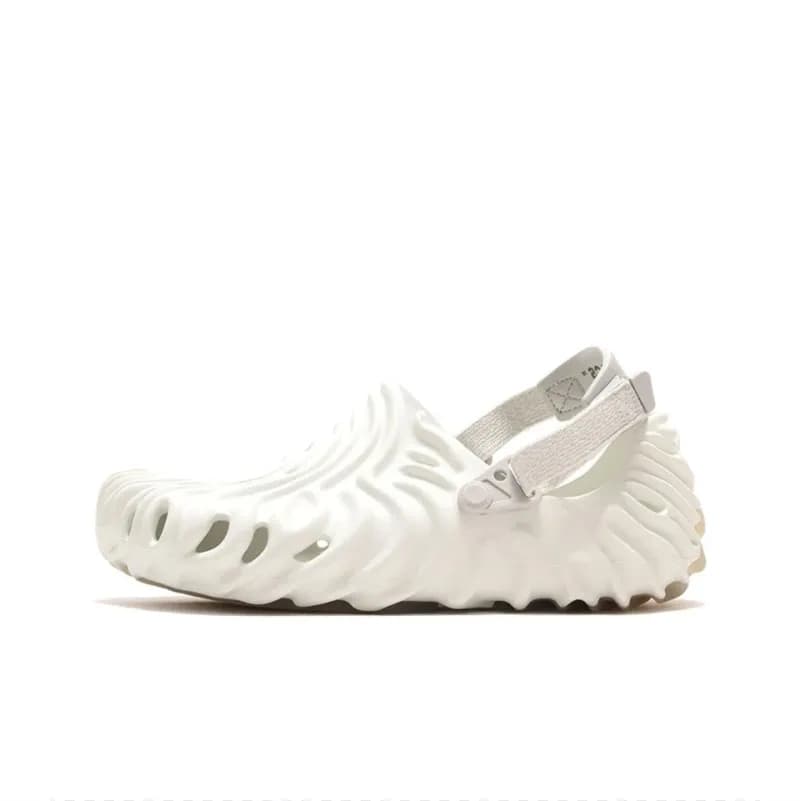 Crocs Classic Clog Minecraft Edition — 指纹 白色