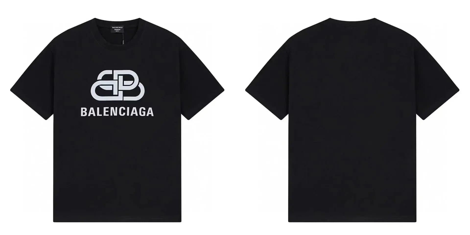 Balenciaga Logo T-Shirt White Logo