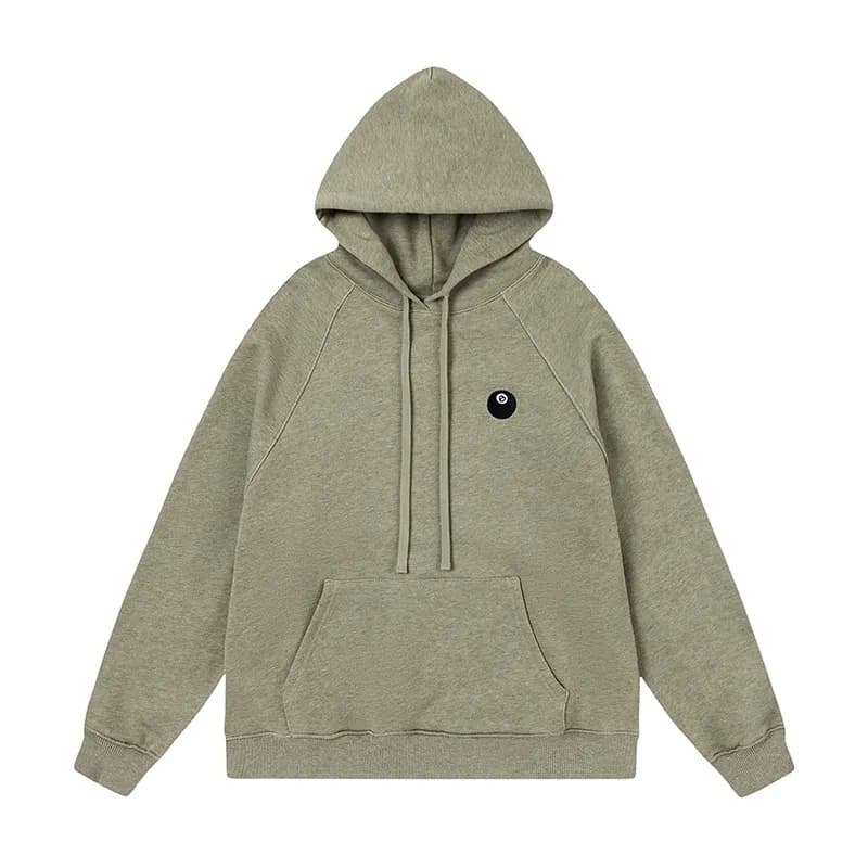 Stüssy Hooded Sweatshirt Classic Logo — 617 fruit green
