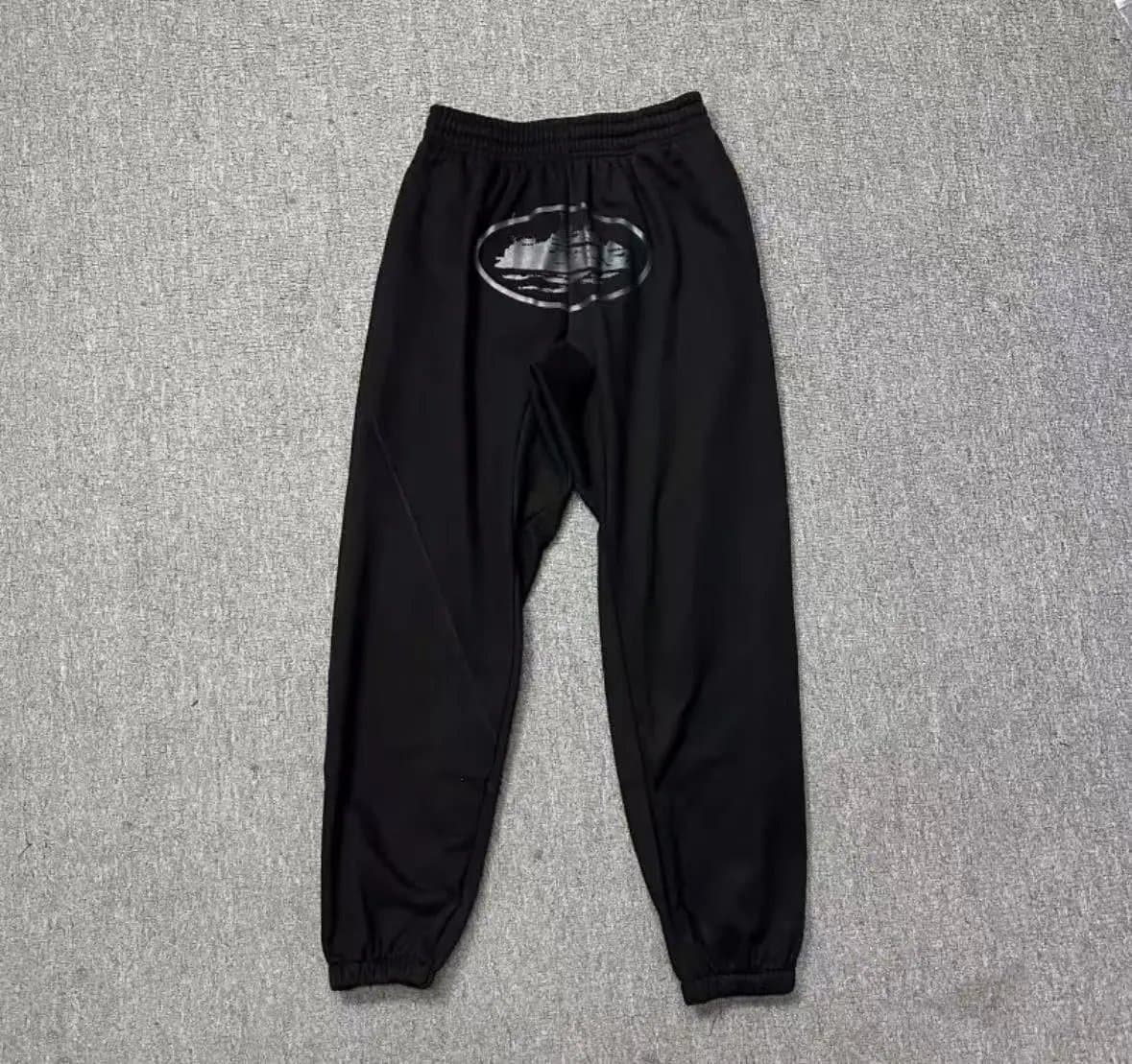 Supreme Track Pants Logo Patch — 810黑色黑长裤