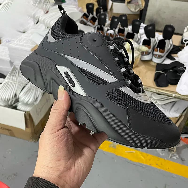 Balenciaga Triple S Black White — 黑银 59
