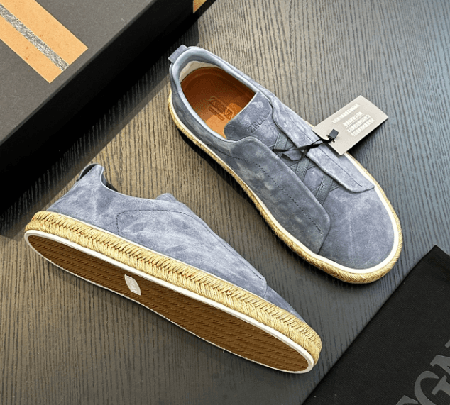 Prada Espresso Sneaker Black Suede — 06