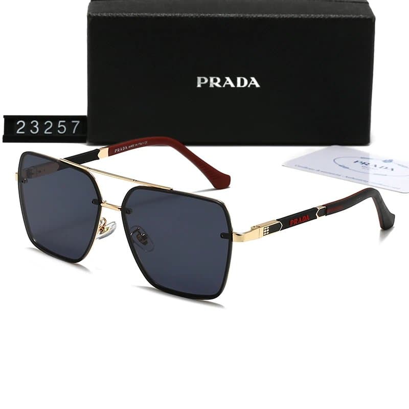 Prada Sunglasses Oversized Hexagonal — 23257-C