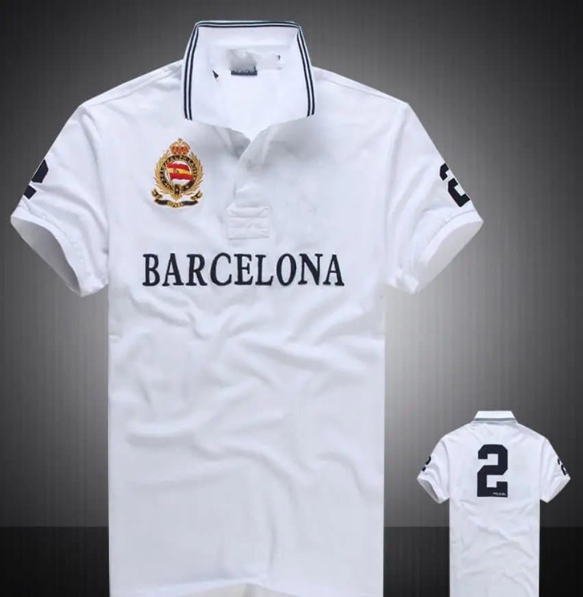 Polo Ralph Lauren × Balenciaga Polo Shirt Barcelona Crest