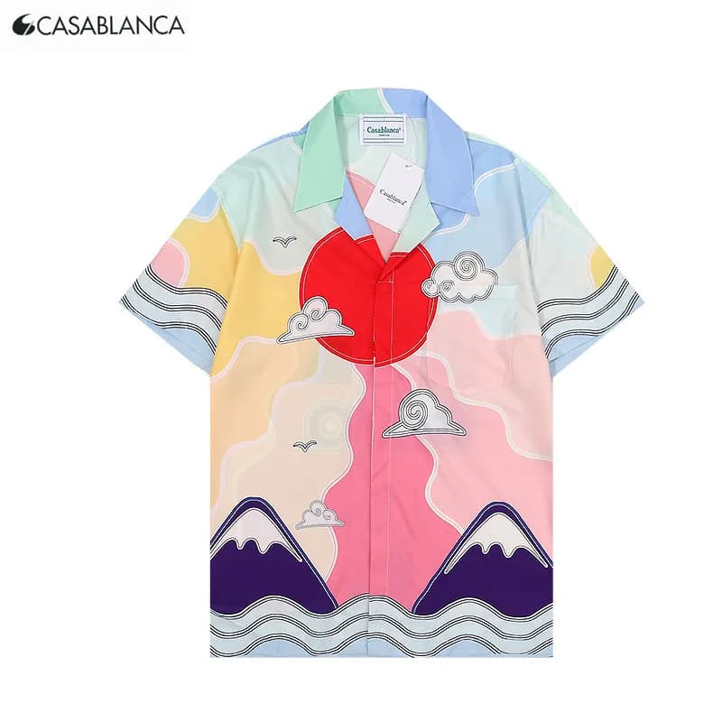 Balenciaga Heart Print Shorts Gradient Heart Pattern — Q102