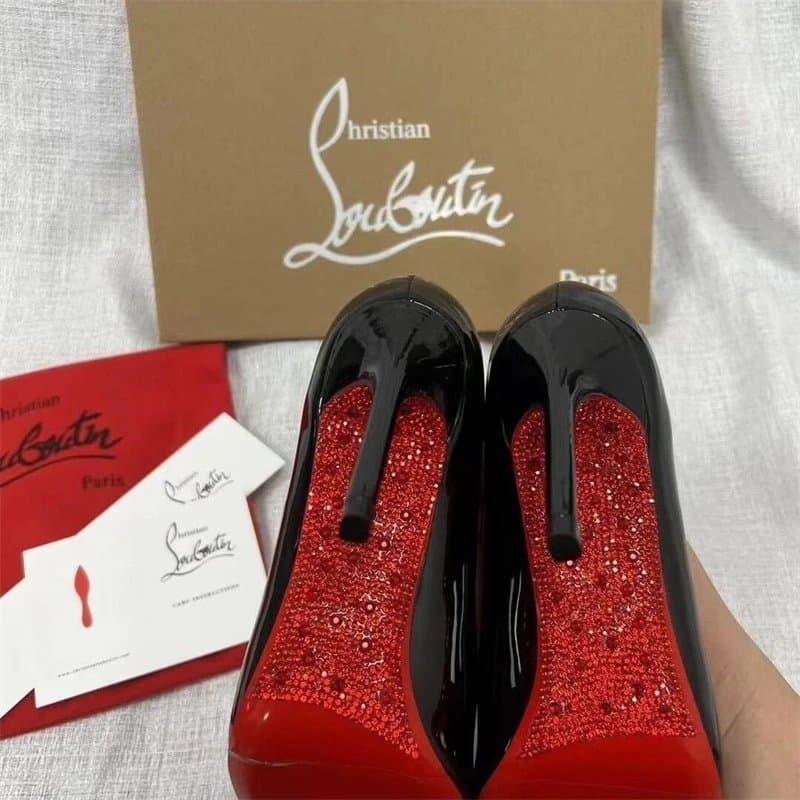 Christian Louboutin Pumps Glitter Red Sole