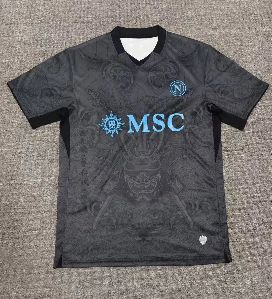 Soccer Jersey MSC Sponsor — 那不勒斯1