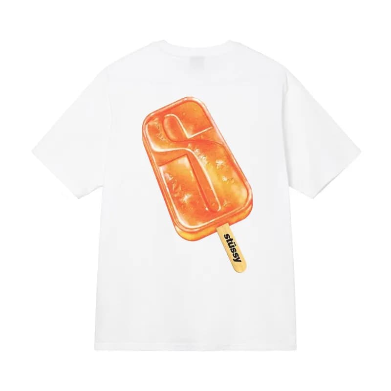 Stüssy Logo Tee Classic Stussy — 白色【雪糕】