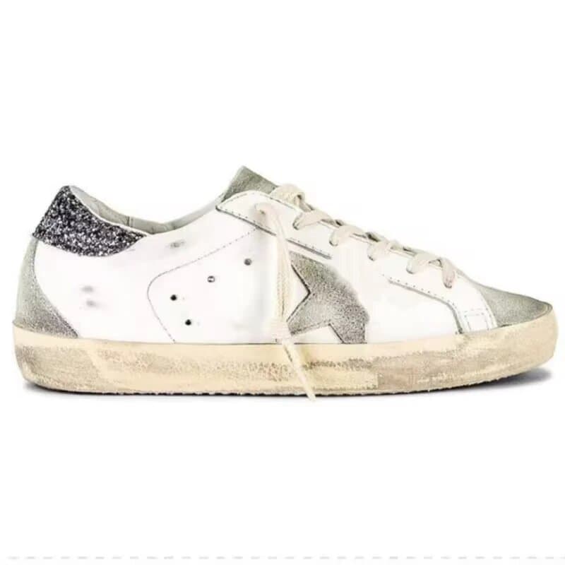 Golden Goose Superstar Glitter Heel — 8