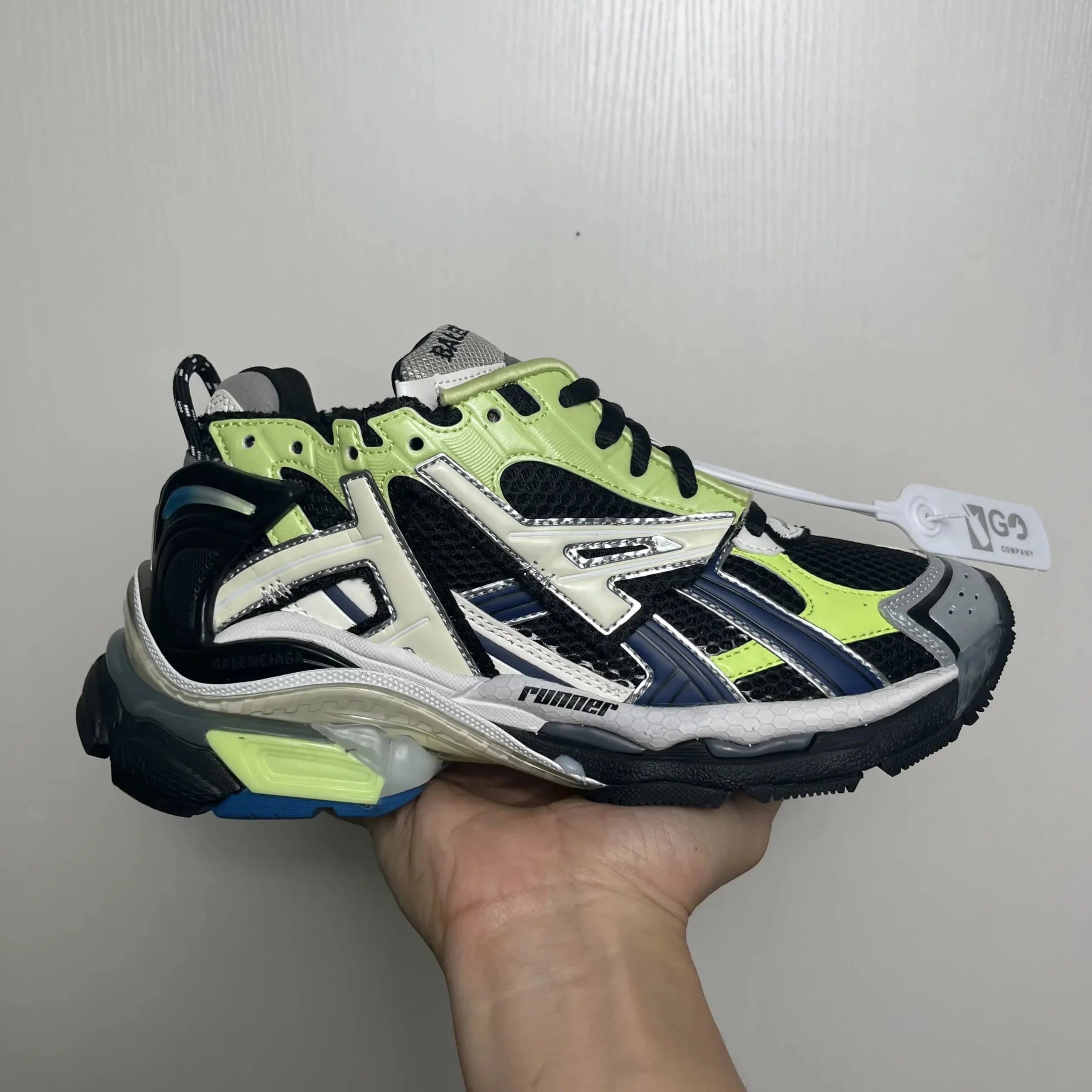 Balenciaga Speed Trainer White Blue — 16