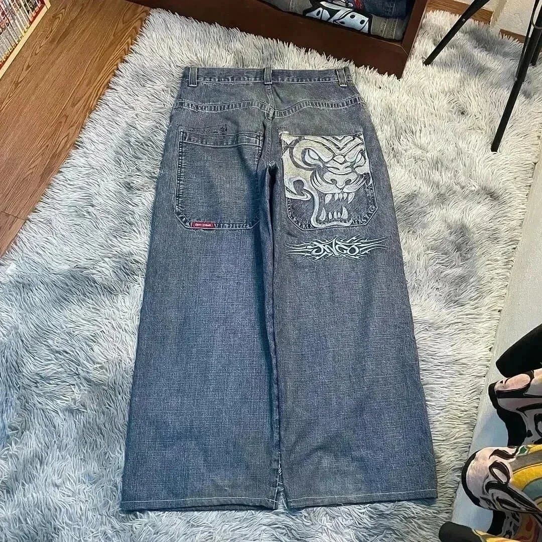 BAPE Denim Skirt Ape Head Embroidery — N08蓝色